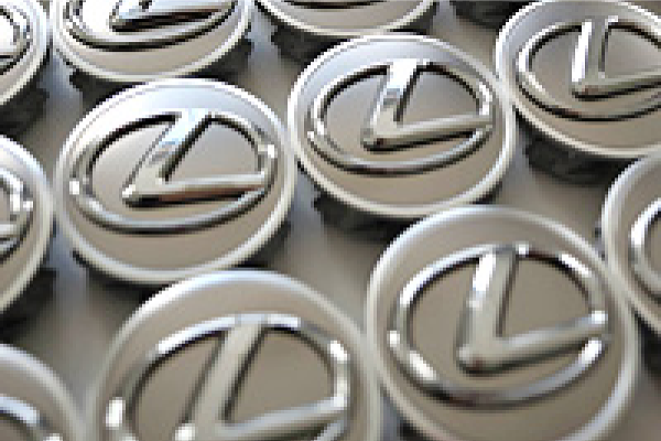 Center ornament using film