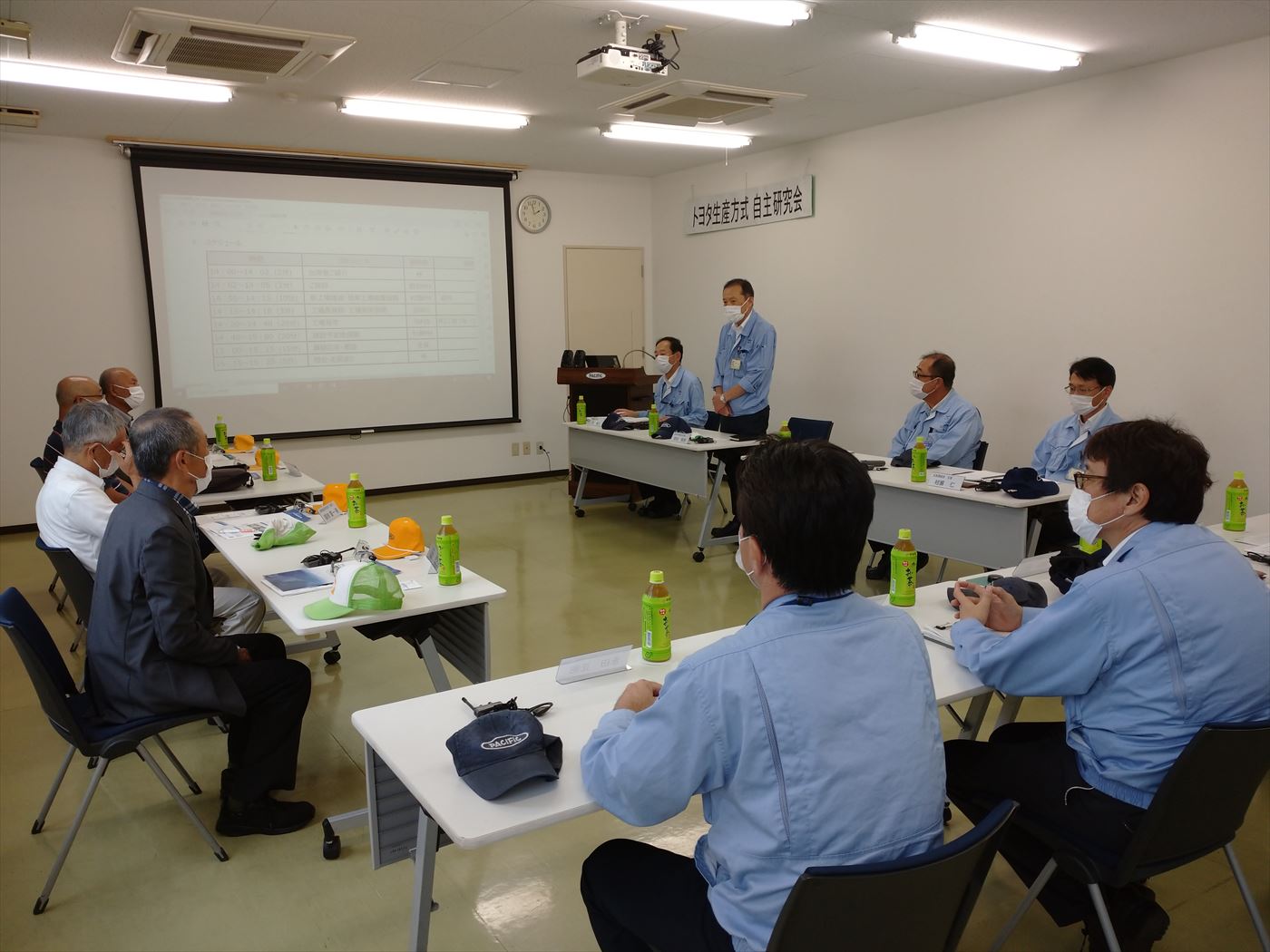 A community gathering held at Higashi Ogaki Plant