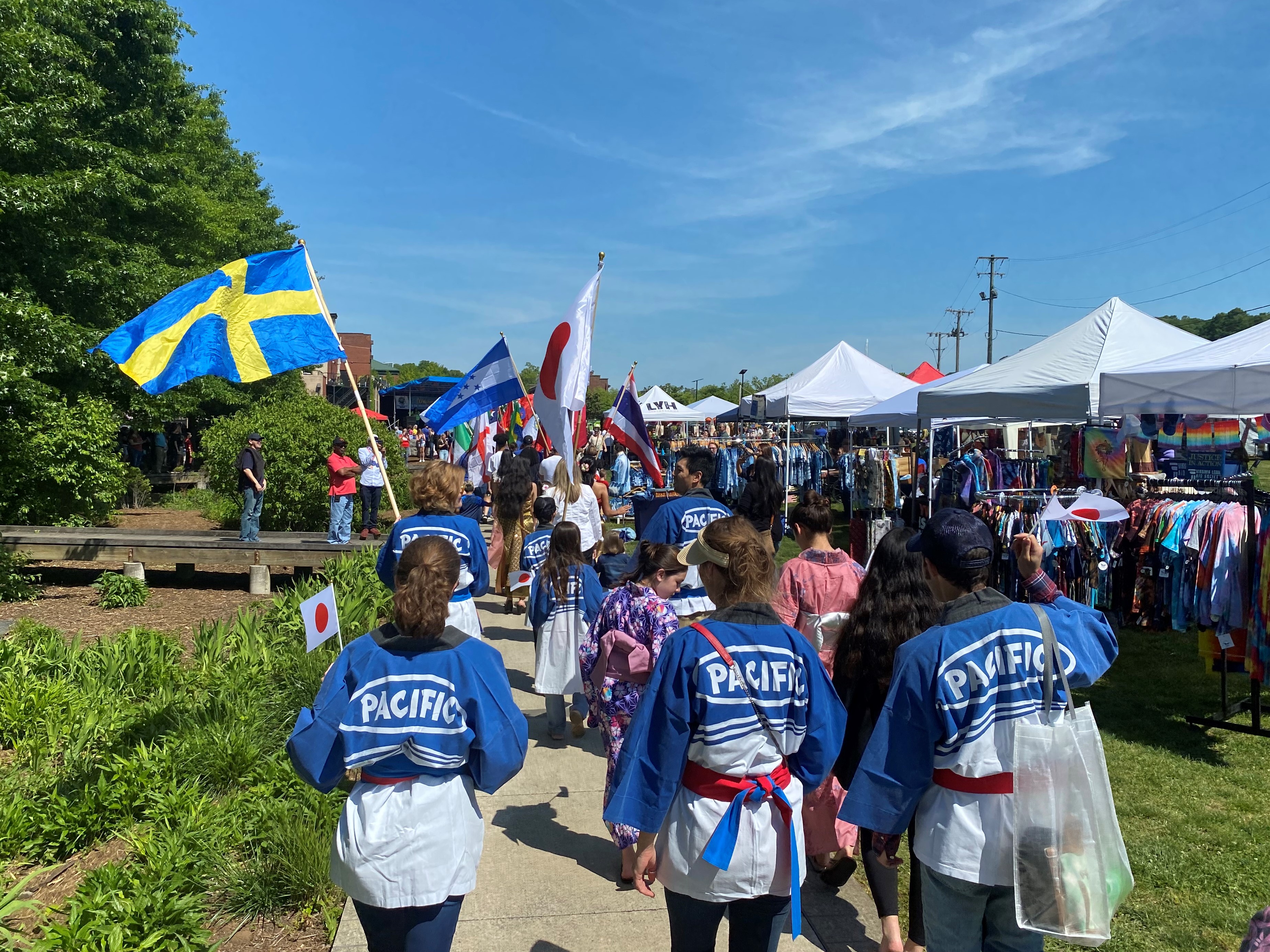 SPU(USA):  Employees perticipated to the International Festival