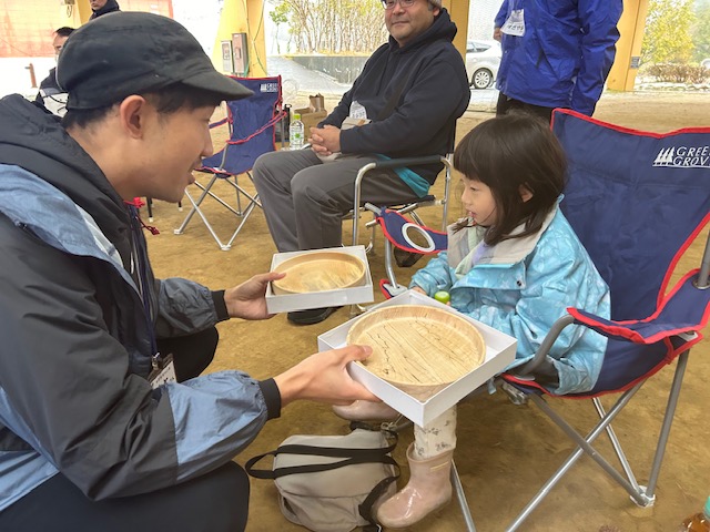 A scene from the event