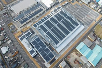 東大垣工場の太陽光発電