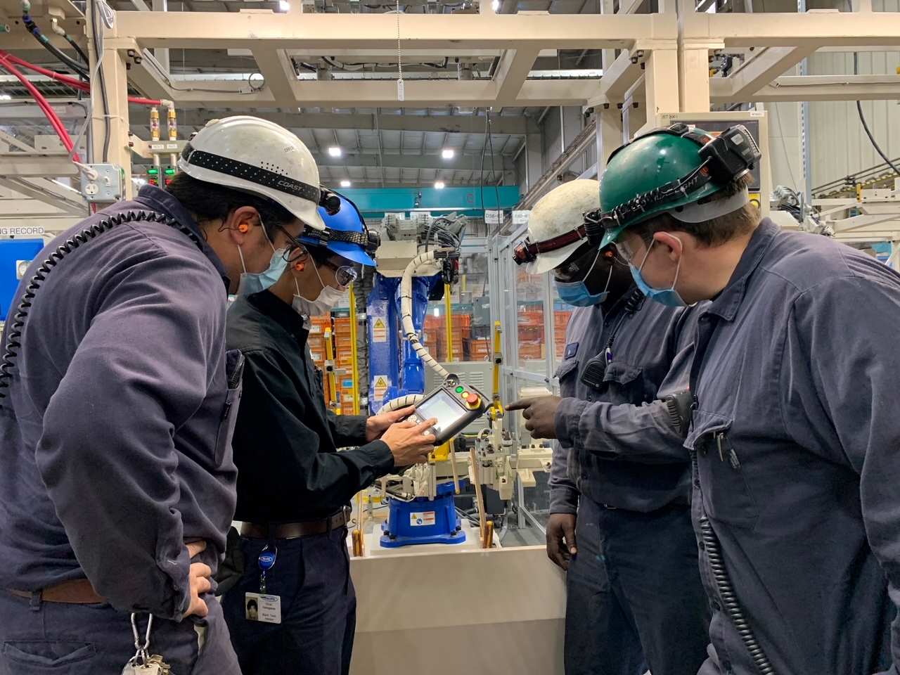 米PMO社でのミーティング風景