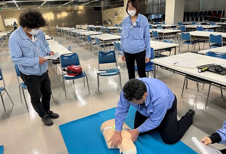 安全研修の様子
