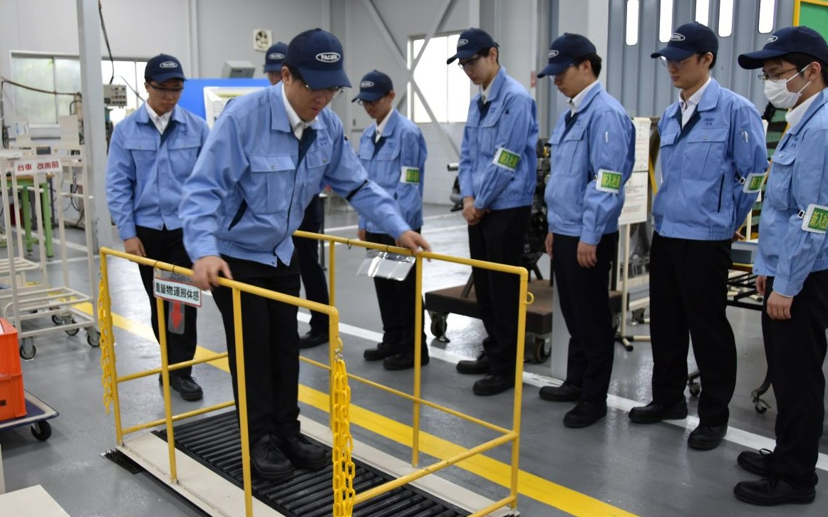 新入社員向けの安全体感教育