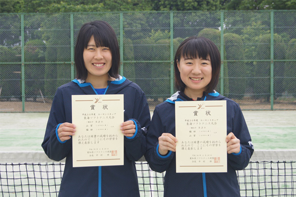 第3位 山宮・福田ペア
